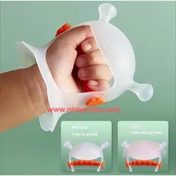 دندانگیر مچی تمام سیلیلکون کاور دار ( ترک عادت مکیدن انگشت) happier life