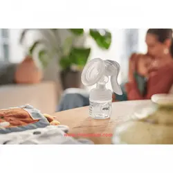 شیر دوش دستی اونت + سرشیشه و پد سینه اونت philips avent