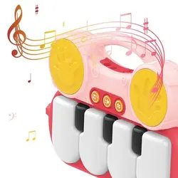 تشک بازی پیانو دار صورتی He-0636 هانگر Huanger