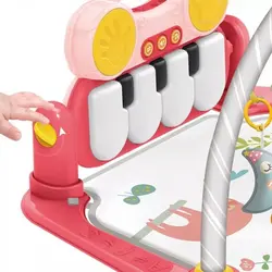 تشک بازی پیانو دار صورتی He-0636 هانگر Huanger