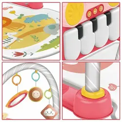 تشک بازی پیانو دار صورتی He-0636 هانگر Huanger