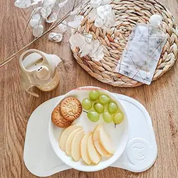 ظرف غذا خوری و صفحه نگهدارنده تویست شیک سفید TWISTSHAKE
