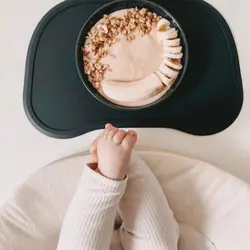 ظرف غذا خوری و صفحه نگهدارنده تویست شیک مشکی TWISTSHAKE