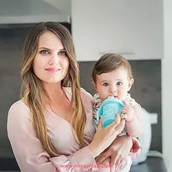 لیوان آبخوری دسته دار تویست شیک آبی 230 میل Twistshake