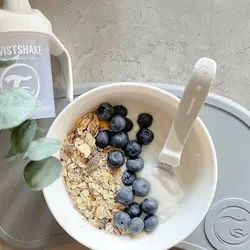 ست قاشق چنگال و کارد استیل تویست شیک سفید Twistshake