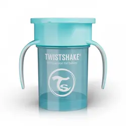 لیوان 360 درجه تویست شیک آبی Twistshake
