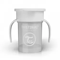 لیوان 360 درجه تویست شیک سفید Twistshake