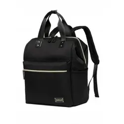 کوله پشتی لوازم نوزاد زیپ طلایی مشکی کالرلند Colorland