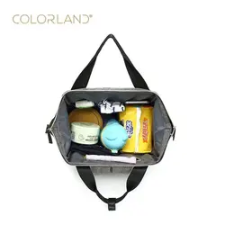 کوله پشتی لوازم نوزاد طرح اسب طوسی کالرلند Colorland