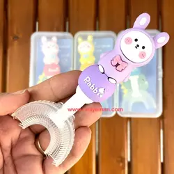 مسواک یو شکل کودک 360 درجه