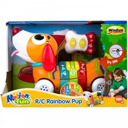اسباب بازی کنترلی سگ رنگین کمان وین فان 001142 WINFUN