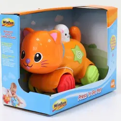 گربه چرخدار موزیکال وین فان اسباب بازی 00734 WINFUN