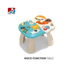 واکر و میزبازی 2 کاره آبی مولتی فانکشن multi function