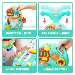 واکر و میز بازی دو کاره He-0814 سبز هانگر HUANGER