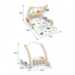 تشک بازی و واکر دو کاره هانگر طرح پیانو HUANGER He0621