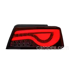 چراغ عقب اسپرت پژو 405 طرح YF قرمز دودی ست چپ و راست