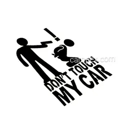 استیکر برچسب بدنه خودرو طرح Dont Touch My Car