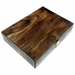 جعبه با روکش چوب بلوط و داخل جیرکد 071