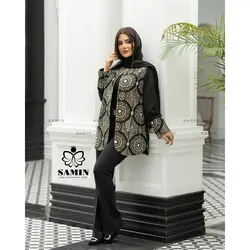 مانتو کت خرج کار دار مدل پرتو