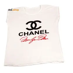 تیشرت حلقه ای زنانه طرح CHANEl