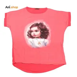 تی شرت طرح دختربچه