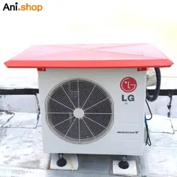 سایه بان کولر آبی گالوانیزه رنگ کوره