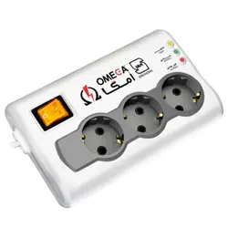 محافظ برق یخچال مدل 3 خانه 1.5 متری امگا  p3100کدez26