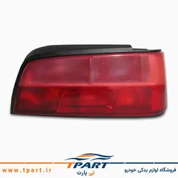 چراغ عقب لنز صورتی پژو پارس «پرشیا» سمت شاگرد - برند کروز