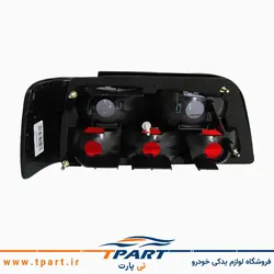 چراغ عقب لنز صورتی پژو پارس «پرشیا» سمت شاگرد - برند کروز