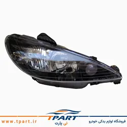 چراغ جلو دودی اسپرت پژو 206 SD سمت شاگرد