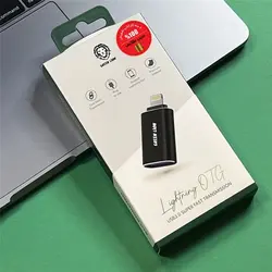 مبدل OTG لایتنینگ به USB 3.0 برند گرین Green Lion