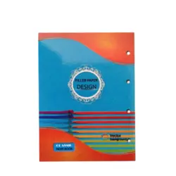 کاغذ کلاسور آ4 چهار سوراخ صالح 100 برگی