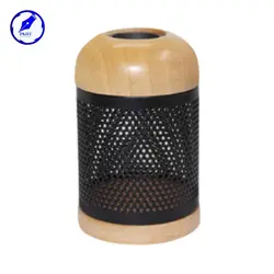 جا کلیپسی(جا سوزن ته گرد)پایه بلند چوب و فلز