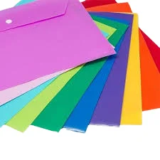 پوشه دکمه دار آ4 آرتان 200 میکرون بسته 100 عددی