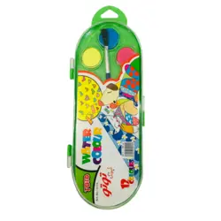 آبرنگ 12 رنگ با جعبه توتو