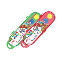 آبرنگ 6 رنگ با جعبه توتو