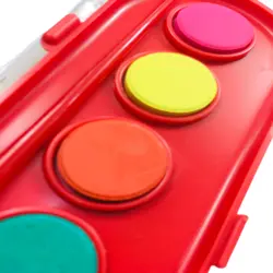 آبرنگ 6 رنگ با جعبه توتو