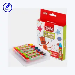 پاستل 6 رنگ مقوایی توتو