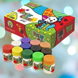 گواش 12 رنگ 30 میل جعبه ای توتو