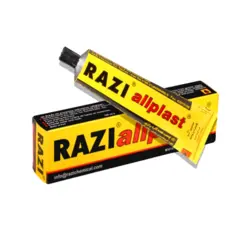 چسب رازی مایع 50 سی سی جین 6 عددی