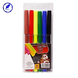 ماژیک نقاشی 6 رنگ طلقی پاندا 858