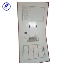زونکن 7/5 سانت A4 کتان 20 جلدی PKHT کارتن دار