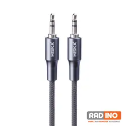 خرید کابل AUX هیسکا مدل Hiska W35 1.2m - رادینو پلاس