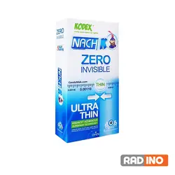کاندوم فوق العاده نازک کدکس مدل Kodex Zero Invisible - رادینو پلاس