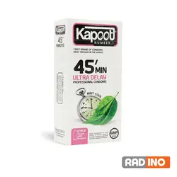 کاندوم 45 دقیقه کاپوت مدل Kapoot 45'min - رادینو پلاس