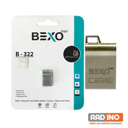 خرید فلش 32 گیگ بکسو مدل Bexo B-322 - رادینو پلاس