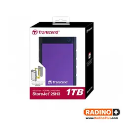 هارد ترنسند یک ترابایت مدل Transcend StoreJet 25H3 - رادینو پلاس