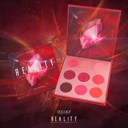 سایه چشم 9 تایی قرمز ریلیتی از برند Docolor