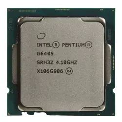 پردازنده مرکزی اینتل سری Comet Lake مدل Pentium Gold G6405 بدون جعبه