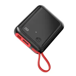 شارژر همراه باسئوس مدل PPXF-E01 ظرفیت 10000 میلی آمپر ساعت